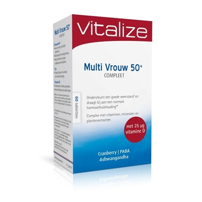 VITALIZE MULTI VROUW 50 COMPLEET  60 TABS